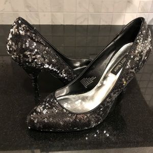 White House Black Market Sequin Heels